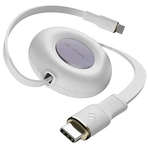 C to Type C Retractable Cable