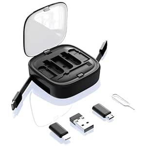 6 in 1 Fast Charging Cable with Storage Case