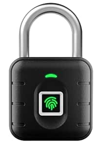 Smart Fingerprint Padlock with 2 Way Access Fingerprint
