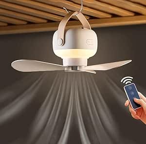Night Light Multi Functional Portable Ceiling Fans